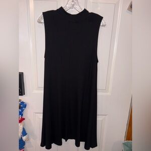 Elegant Black Sleeveless Maxi Dress
